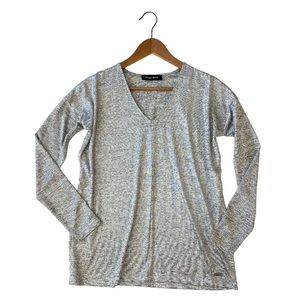 Ivanka Trump Gray Silver Top